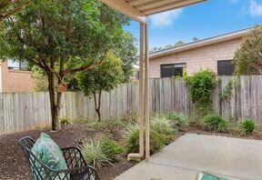 Covered patio and fully fenced private garden