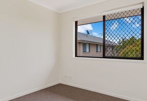 Third bedroom — built in and ceiling fanned