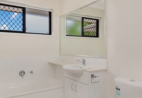 Family bathroom with separate bath and shower