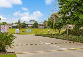 Entry road into Bayside Vista