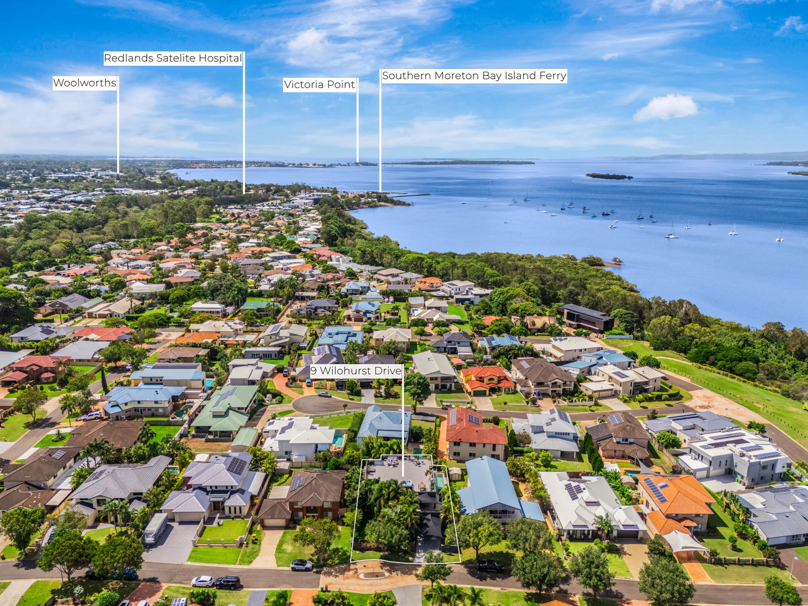 Locality — bay and islands