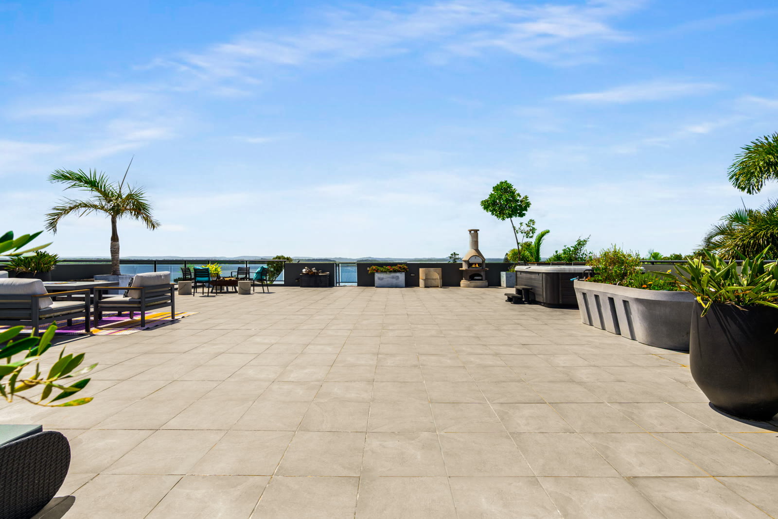 Rooftop terrace